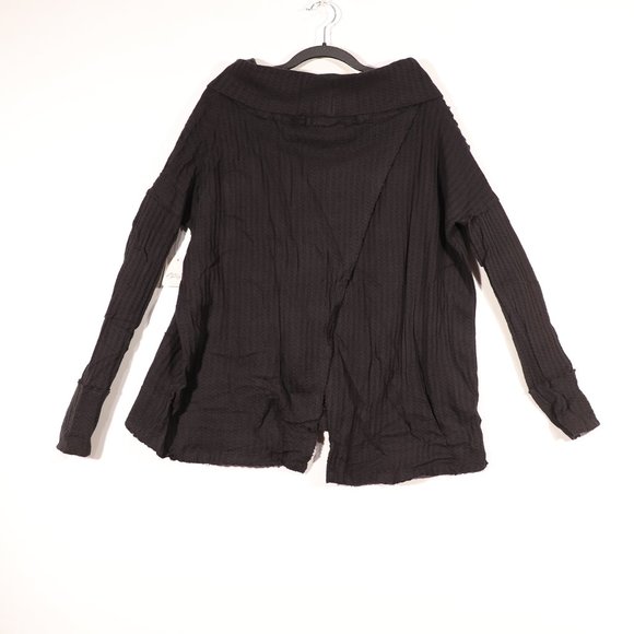 NWT Free People X Revolve Juicy Long Sleeve Top in Black - Picture 10 of 15